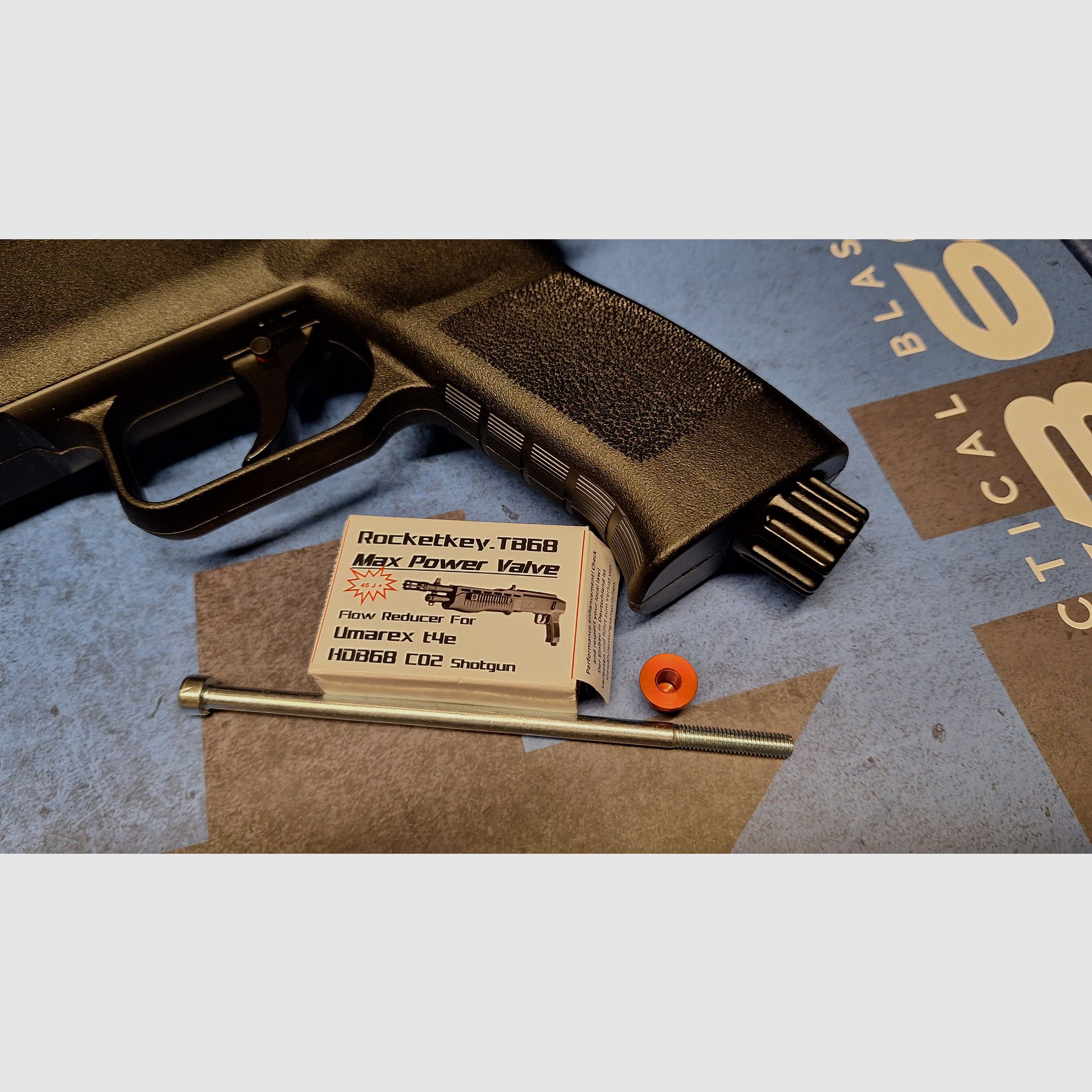 T4E TB68/HDB68 AR Stil/AR-Schaft/RedDot NUEVO!