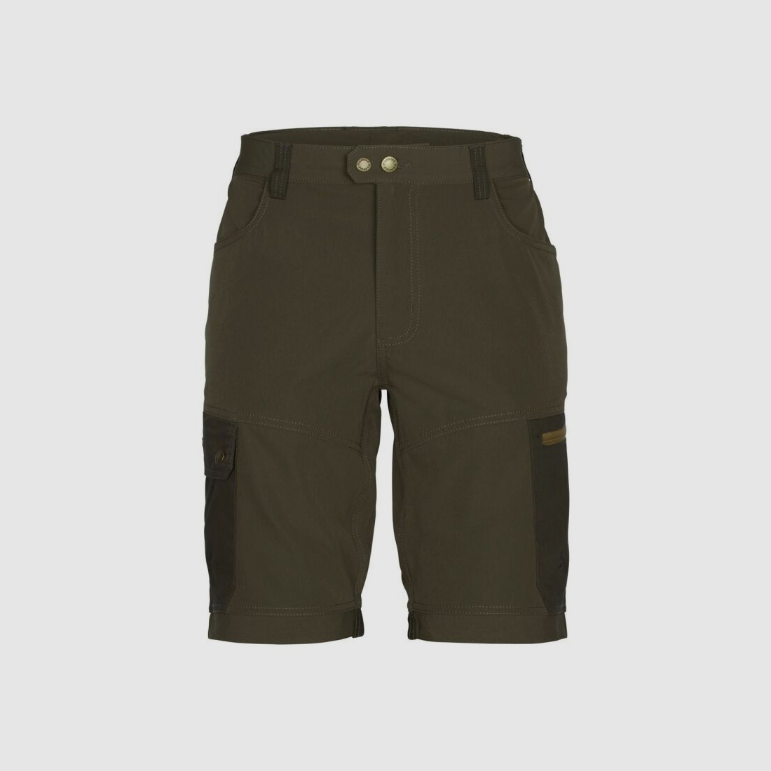 Pinewood Herren Shorts Finnveden Trail Hybrid Earth Brown/Dark Olive