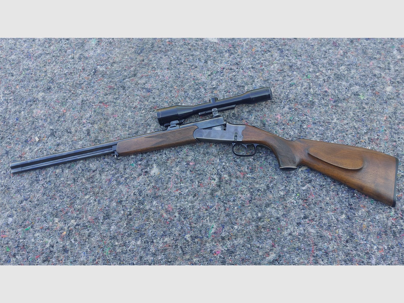 Bockbüchsflinte   Kaliber 5,6x50R   - 16x 70
