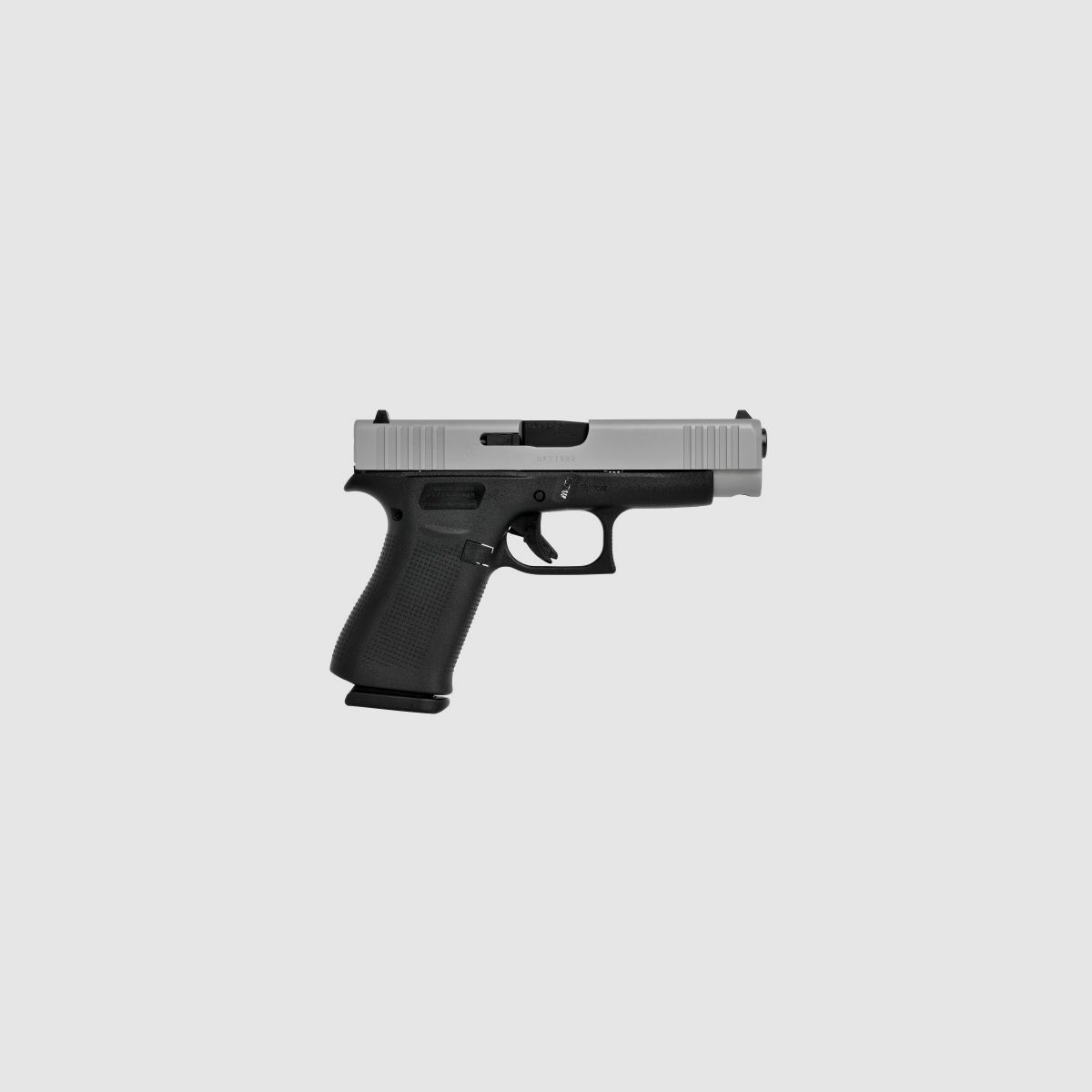 Glock Pistole 48 FS silver slide