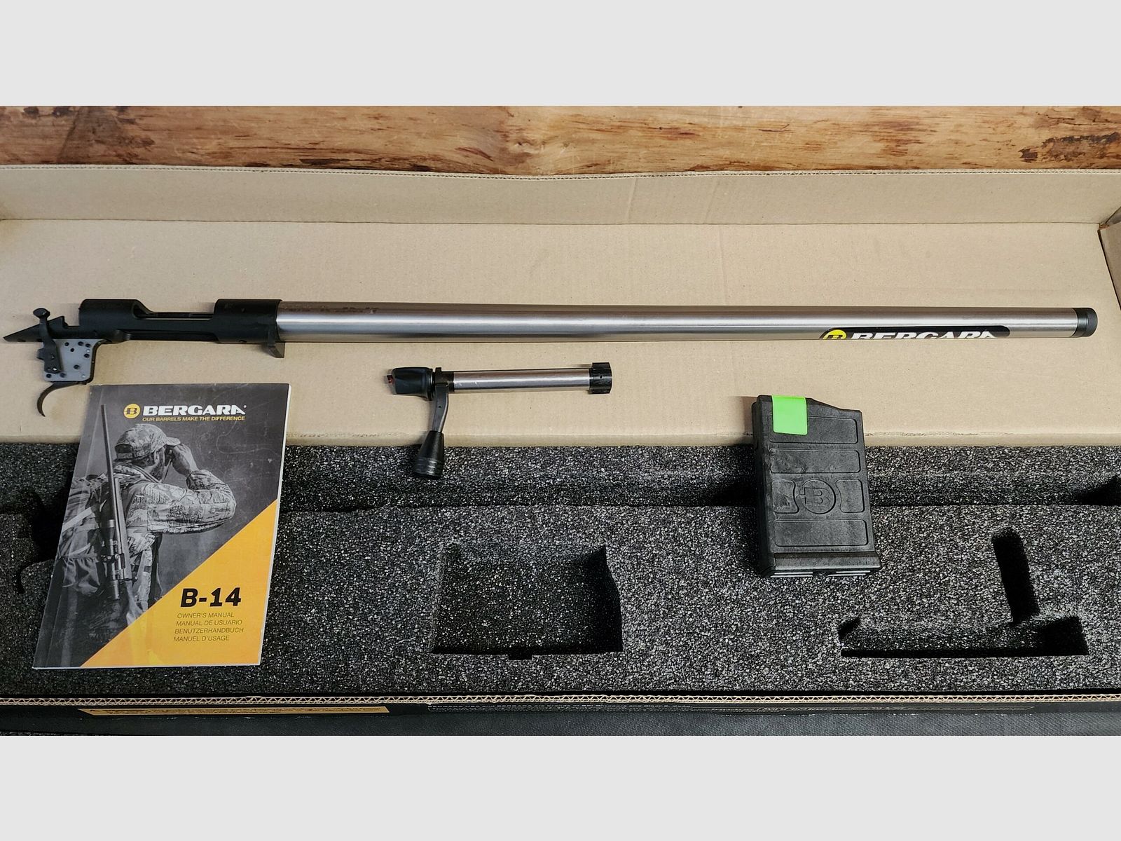 BERGARA Action Canonnée B14 Varmint 26" (ohne Schaft) Kal.308 Win (auf Lager)
