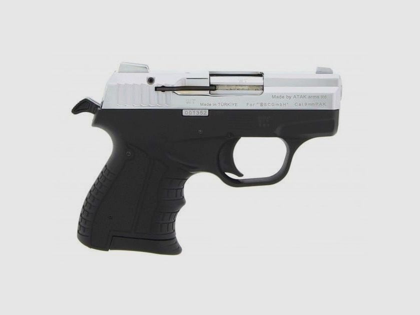 Zoraki 906 Pistolet à Blanc 9 mm P.A.K. Chrome Édition Spéciale, image 2 sur 3
