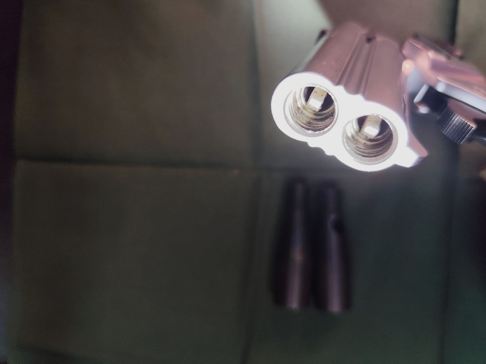 Röhm Derringer 9mm Knall Acero Inoxidable Nuevo