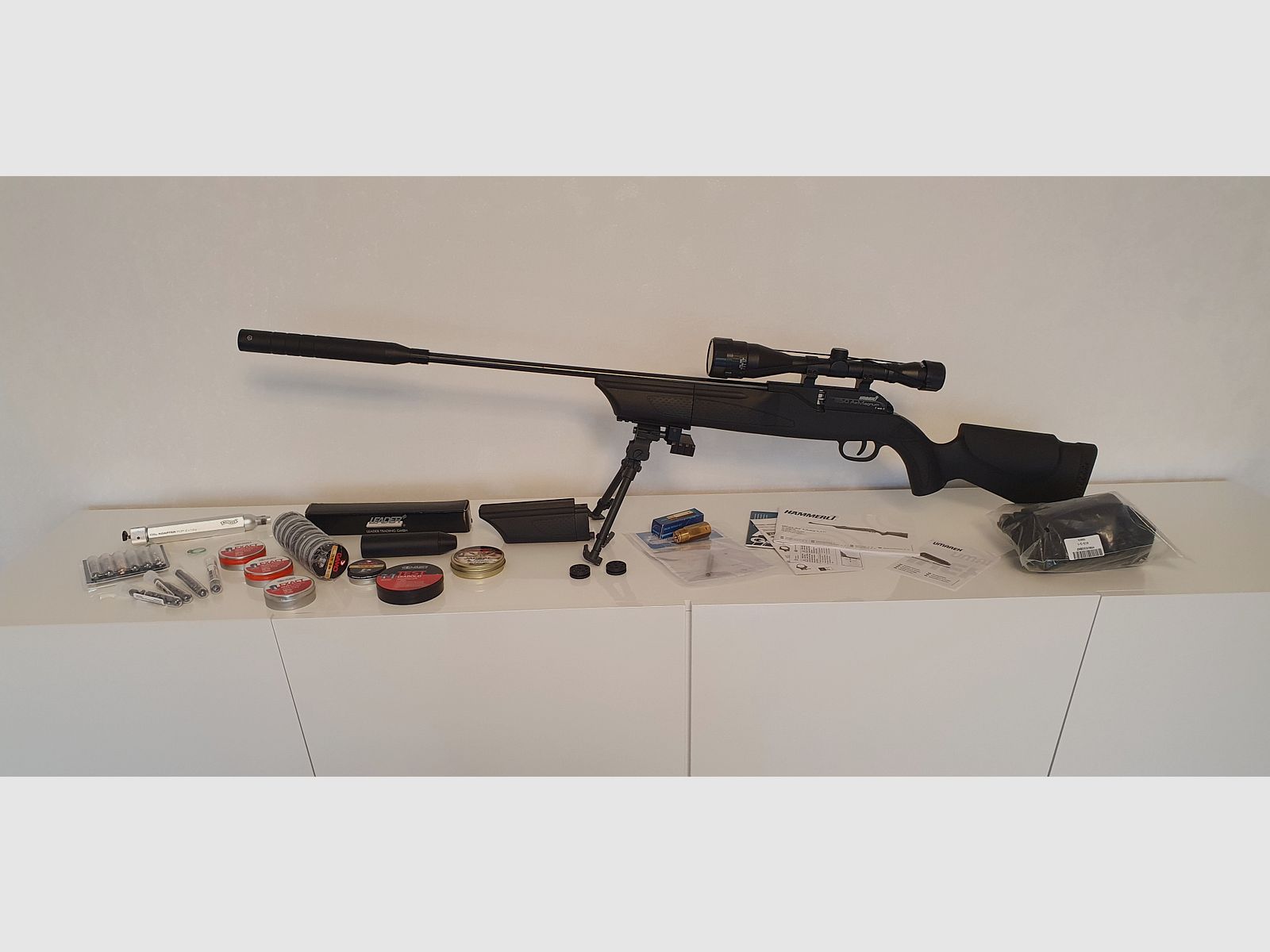 Hämmerli 850 AirMagnum FT 4,5 177 Mega Zubehör!!!