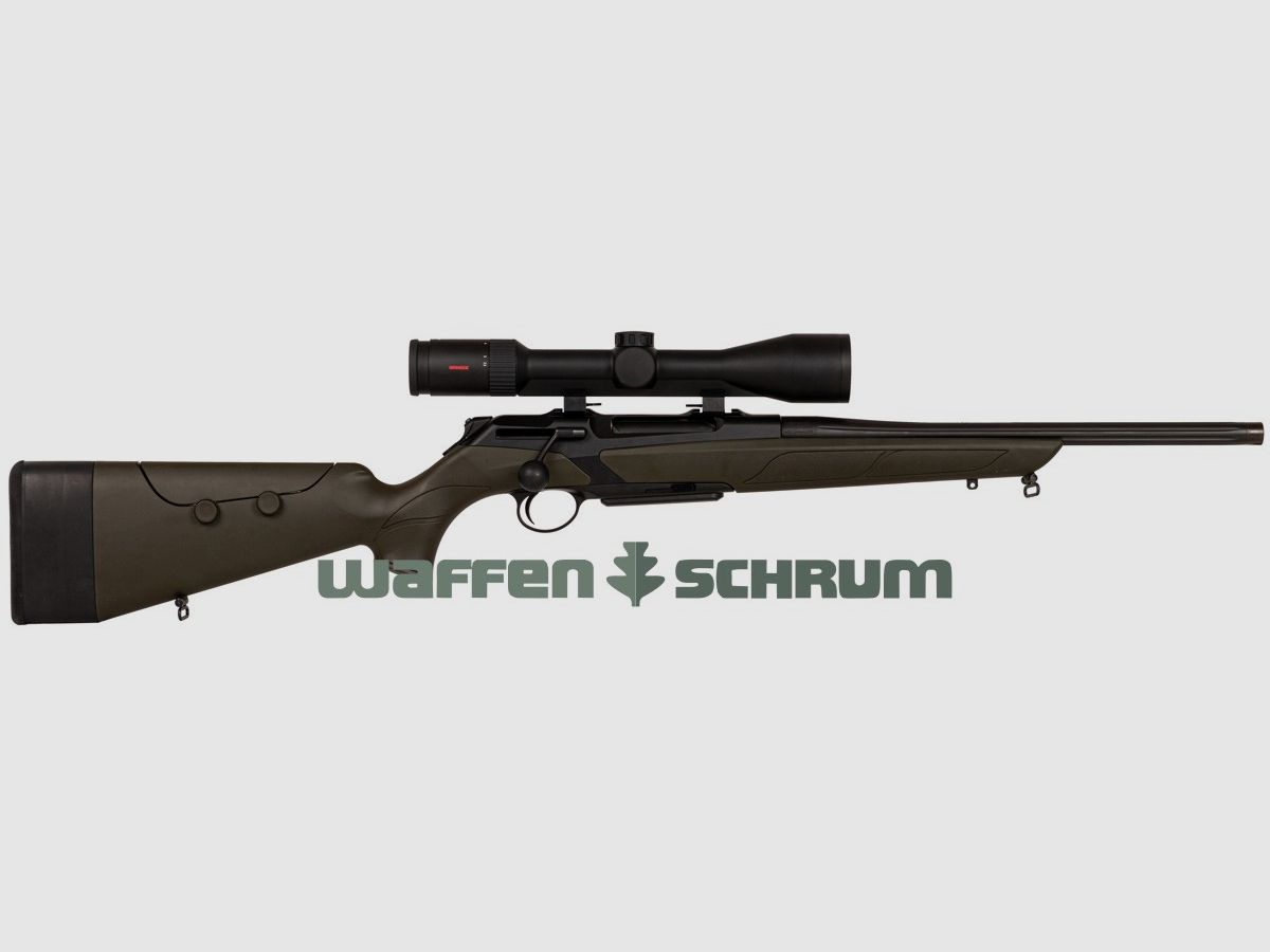 Merkel Helix 8x57JS, ZF Minox RS4 2.5-10, Abs 4 bel., HMS quick-release mount, LL: 44cm, 2x 5-round magazine, Gew. M15x1