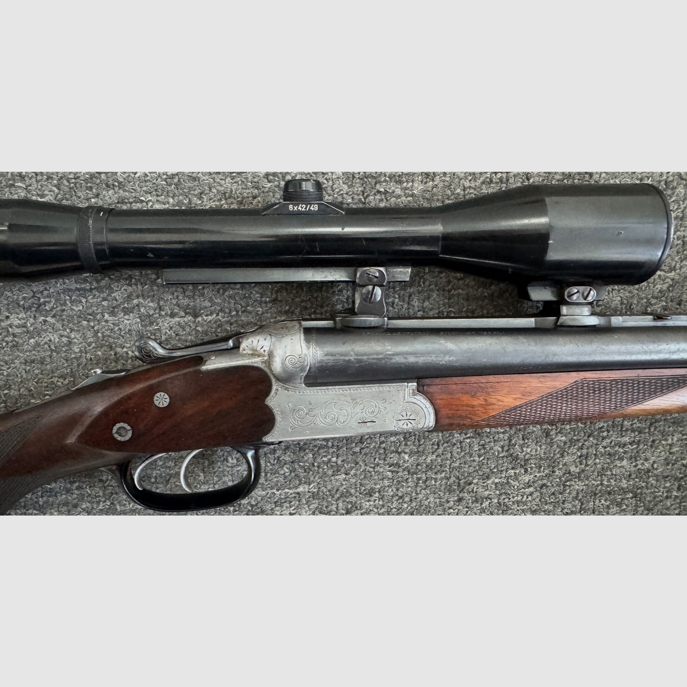 Sauer&Sohn Drilling 7x57R & 16/70 & + scope 6x42