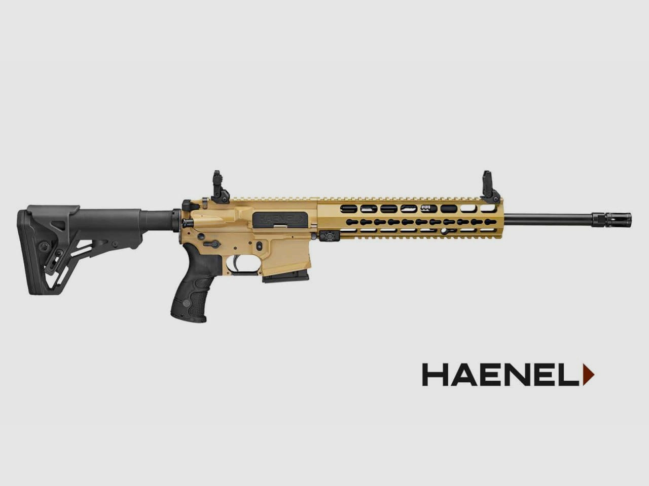 HAENEL CR 223 16.65 inch Sand Match trigger semi-automatic rifle caliber .223 Rem.