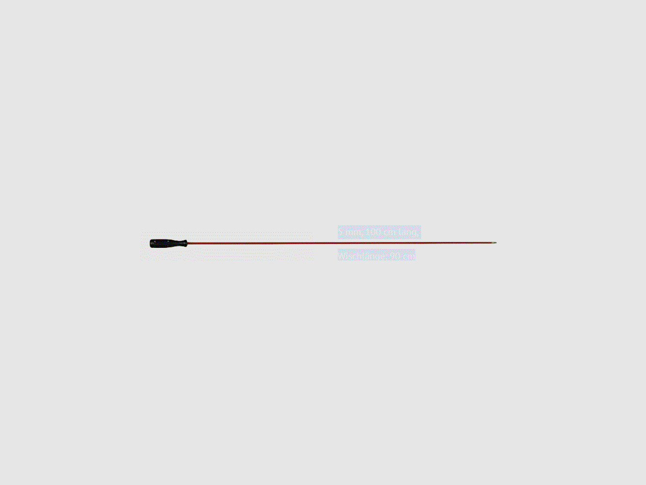 Putzstock Langwaffe Durchm. 5mm Länge 100cm