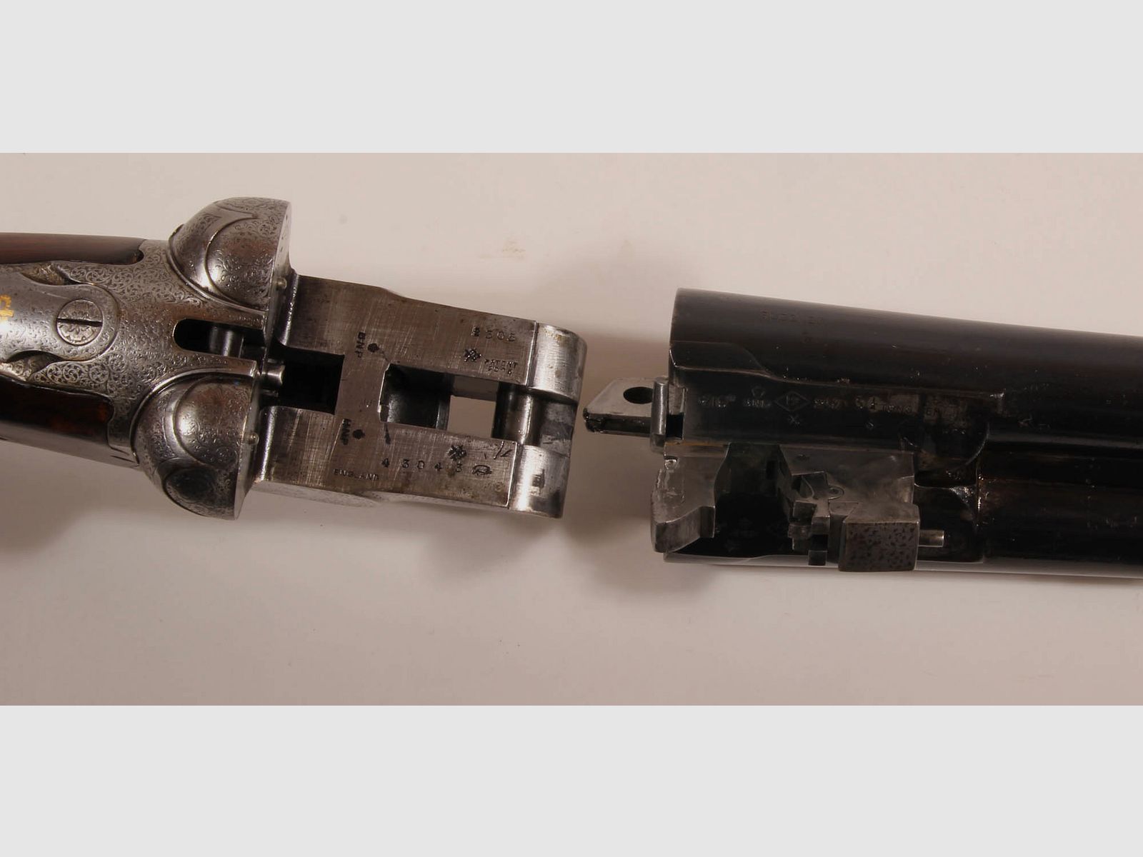 Double-barreled shotgun ca. 1890 Article 12915