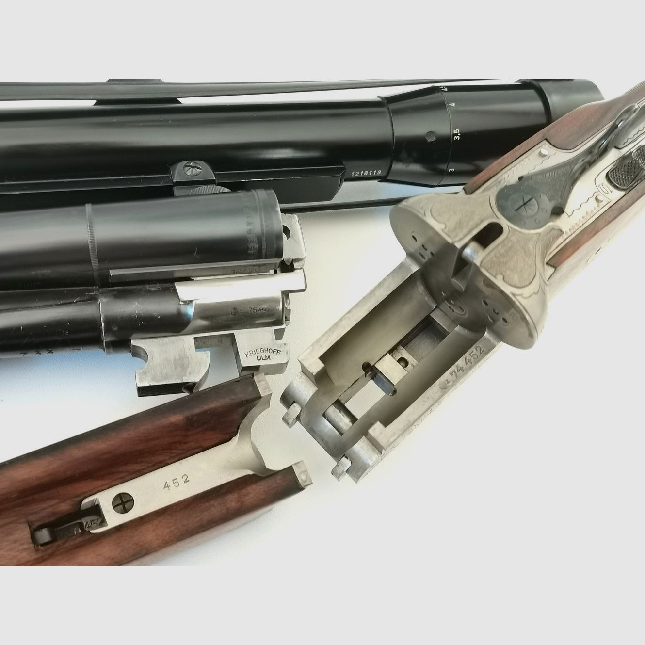 Krieghoff Drilling Trumpf  7x65R + 12/70