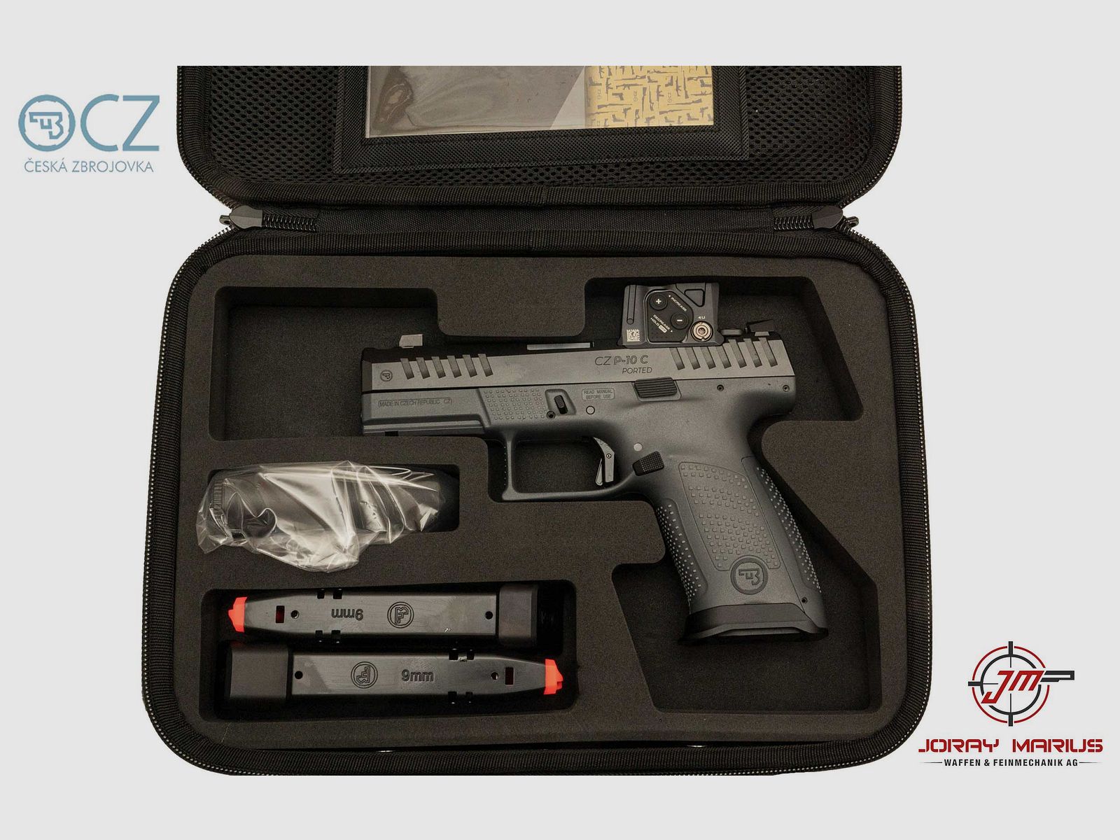 CZ P-10 C OR COA Ported 9mm Para, Bild 3 von 3
