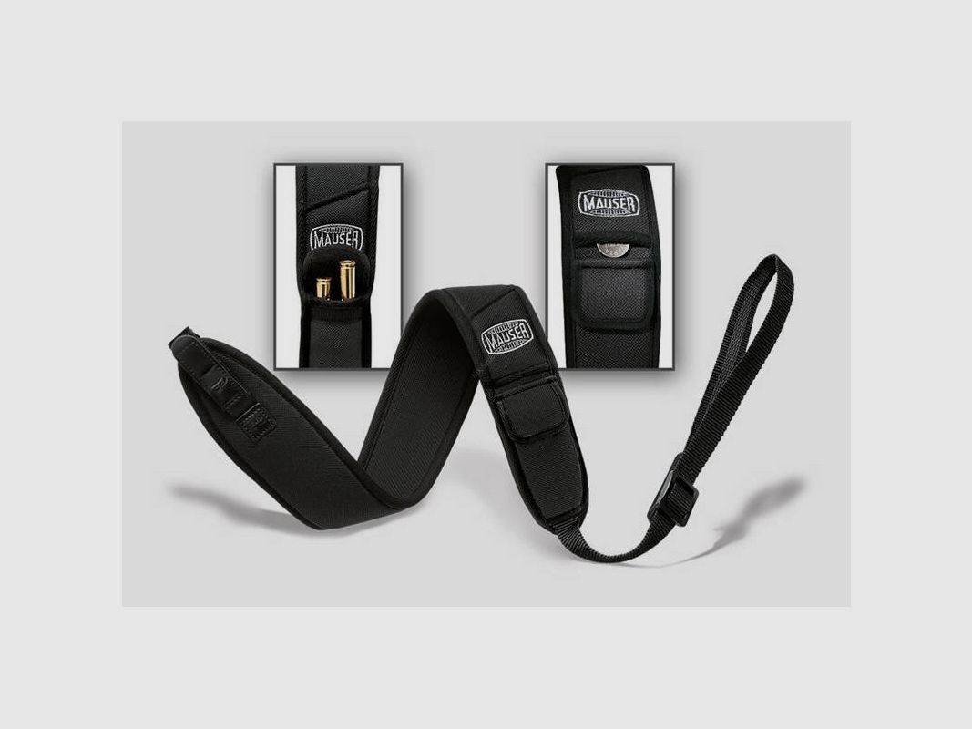 Cinghia per fucile Mauser Extreme nera