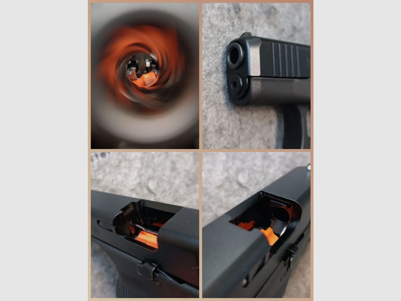 Glock Mod. 26 Gen.5 con impugnatura personalizzata in condizioni pari al nuovo!