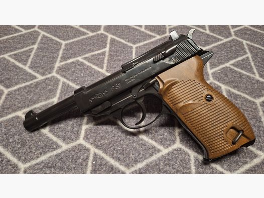 Walther P38 - Pistolet Co2 à plombs en acier de 4,5 mm Blow Back NEUF !