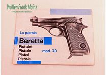 Beretta - Gardone/Italy Manual Mod. 70