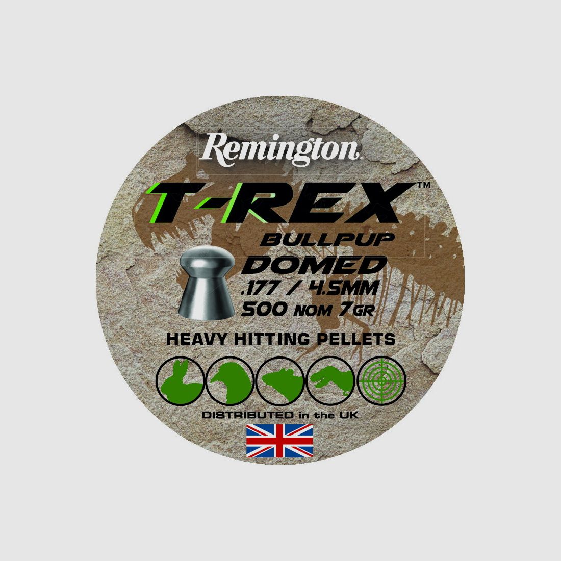 Remington T-Rex Bullpup Domed Kal. .177 / 4,5mm, 500 Schuss