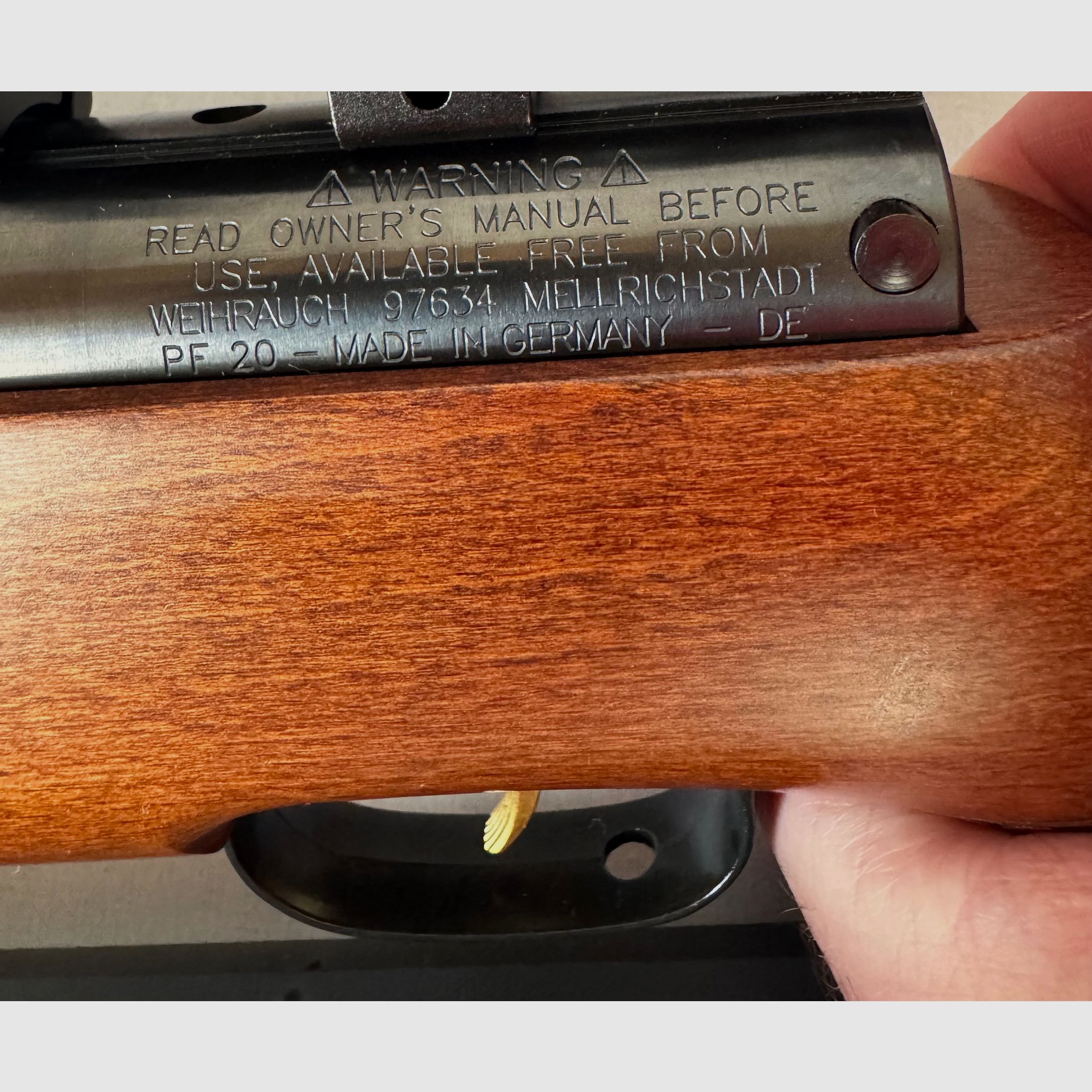 HW 97 5,5 + HAWKE Zielfernrohr + Export Feder + Zubehör Neu !