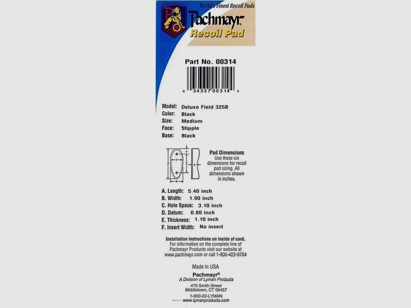 Belüftete Gummischaftkappe F325B F325, Bild 9 von 9