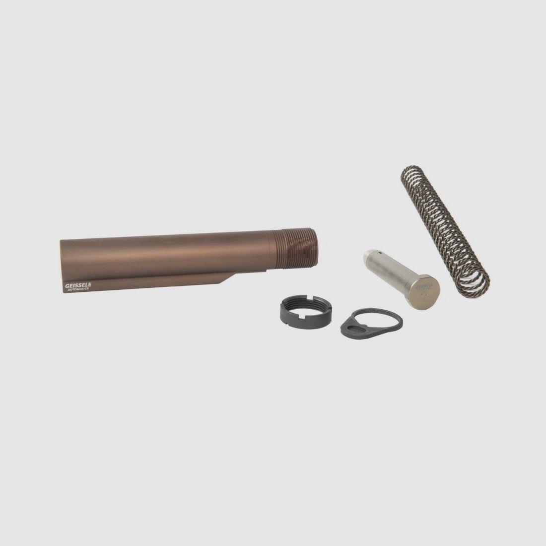 Premium MIL-SPEC Buffer Tube Assembly with Super 42, H1, 7075-T6, AR-15/M4, DDC