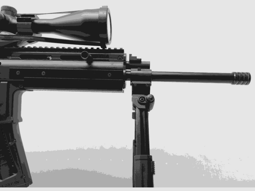 GSG GSG15 m. HAWKE Vantage ZF & Magpul Zweibein
