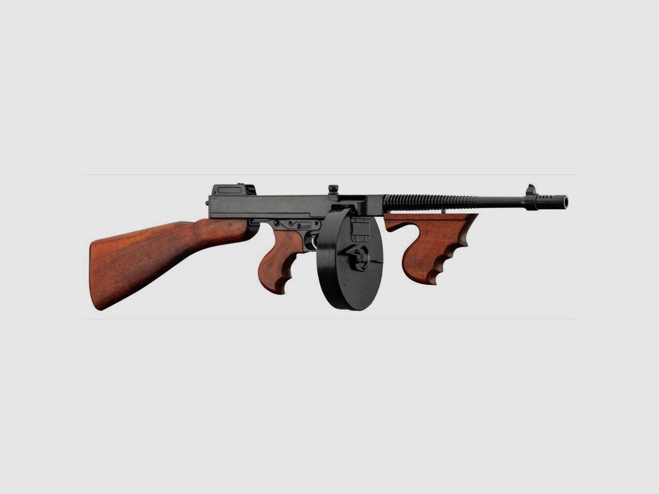 Dekorative Denix-Replik der Maschinenpistole Thomson M1928 – Camembert-Magazin, Bild 1 von 8