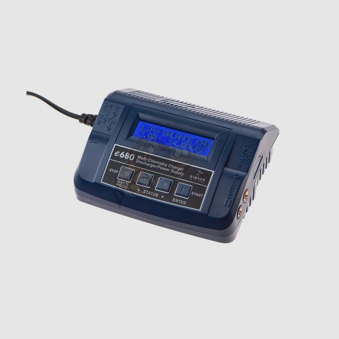 e680 Multi-Chemistry Charger / Ladegerät für Li-Fe, Li-Po, NiMH und NiCd Akkus - Nimrod