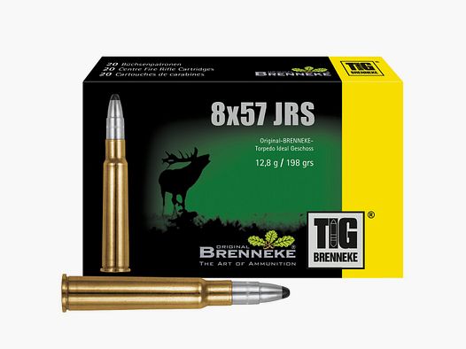 Brenneke 8×57 IRS TIG 12,8g/198grs. – 20 Stk.