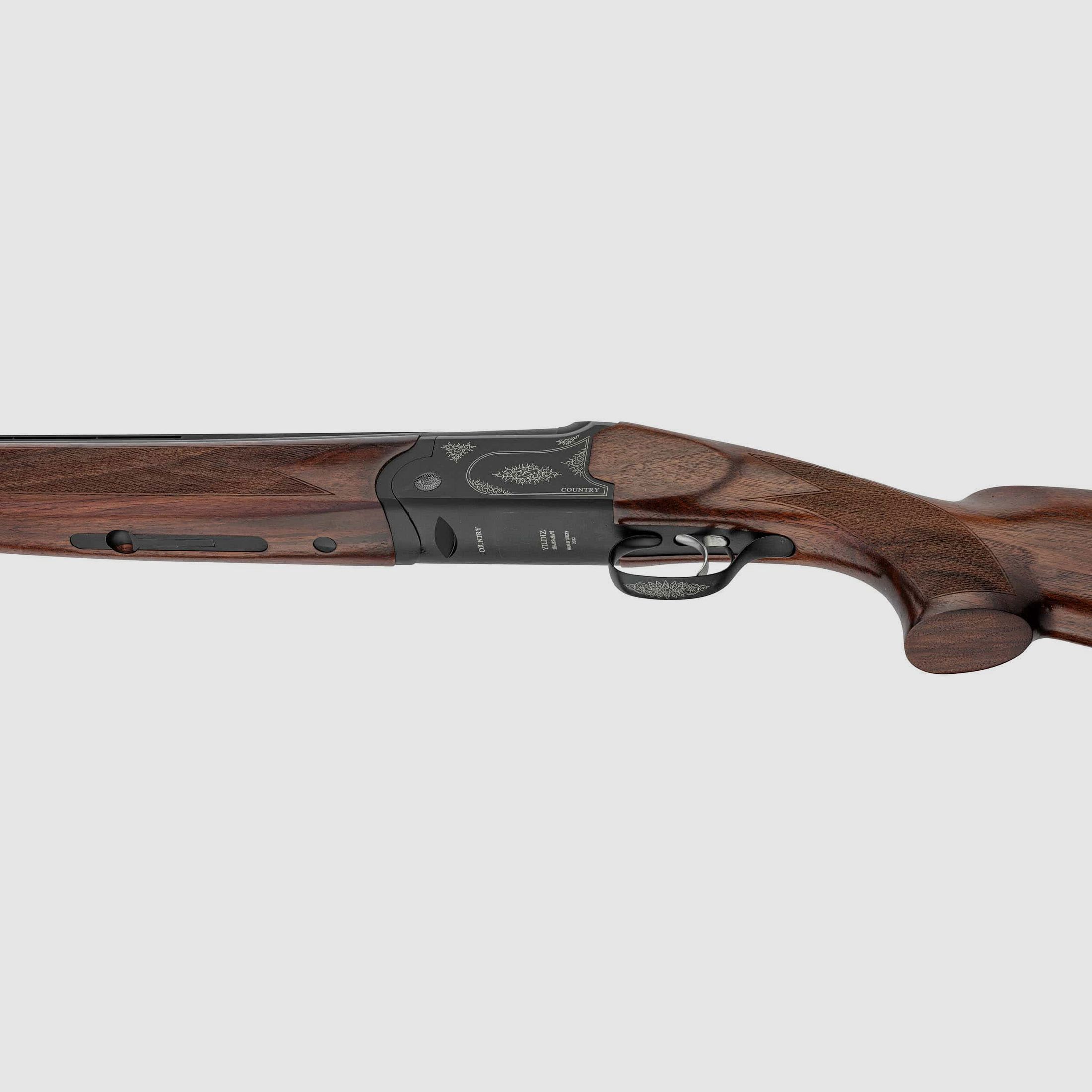 JACHTGEWEER COUNTRY ZWART STAAL KAL 20/71CM, afbeelding 3 van 4