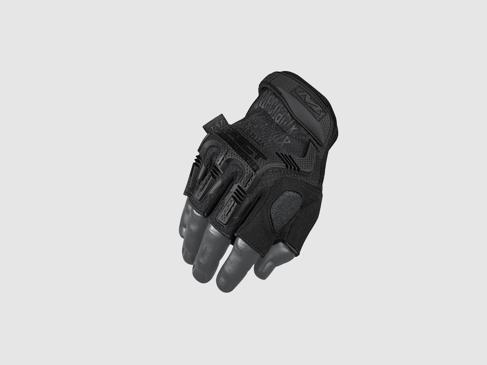 Rękawice taktyczne Mechanix M-Pact Fingerless czarne- solidne, lekkie, wytrzymałe, szerokie zastosowania, zdjęcie 1 z 3