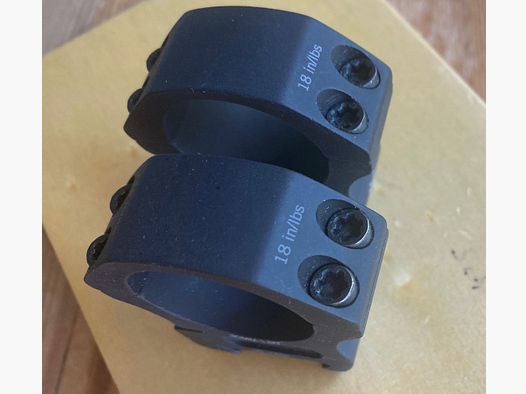 Mounting rings Vortex Pro 30mm 10.5mm saddle height top condition!