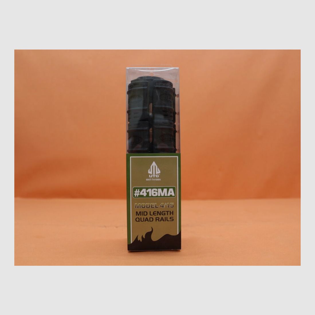 UTG - Leapers AR-15: Handguard/ 4-Rail-System UTG (MNT-T416MA) Drop In Mid Length (M5) Alu Handschutz incl. Covers