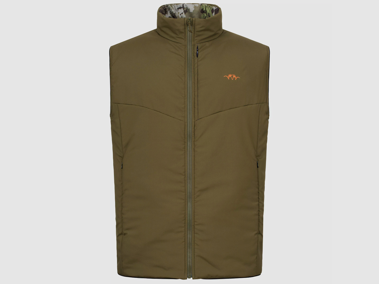 Blaser Wende Weste Endeavor in dunkel olive/camouflage
