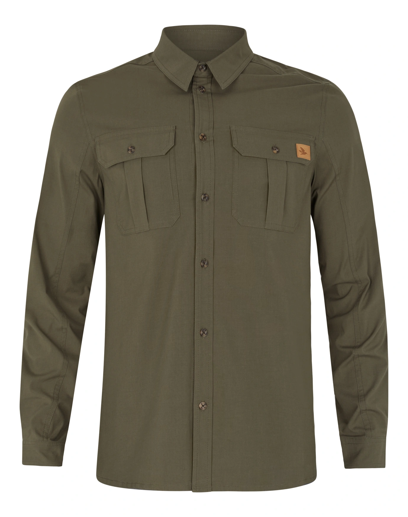 SEELAND Selous L/S Cargo Shirt – Grape leaf (406250031), image 6 of 6