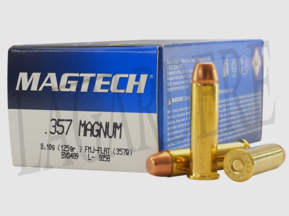 MAGTECH 357G/Q (Patrone mit Geschoss)