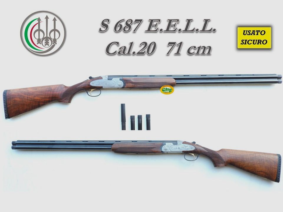 BERETTA S687 EELL kal.20 lufy 71 cm z choke'ami - używane - R.17019
