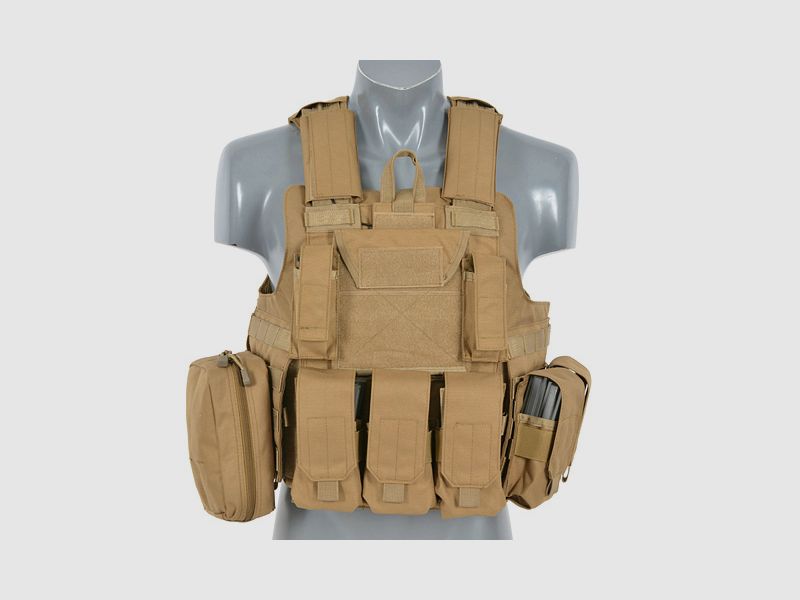 Combat Modular Armor System Replica - coyote [8FIELDS]