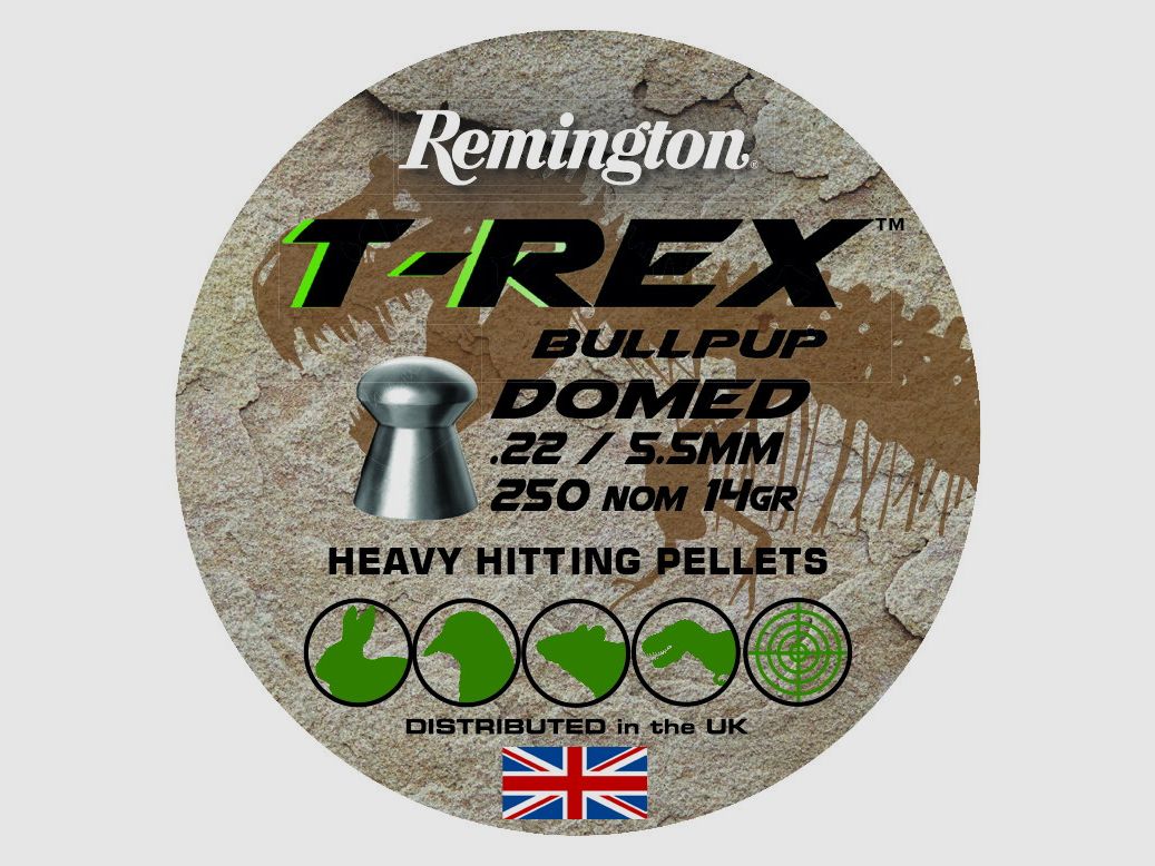 Remington T-Rex Bullpup Domed Kal. .22 / 5,5mm, 250 Schuss