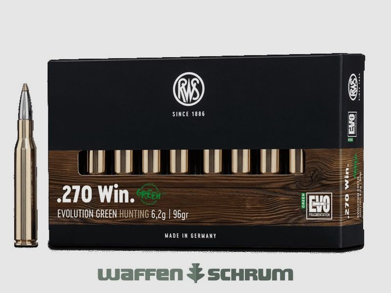 RWS .270Win Evo Green 6,2g - 96gr