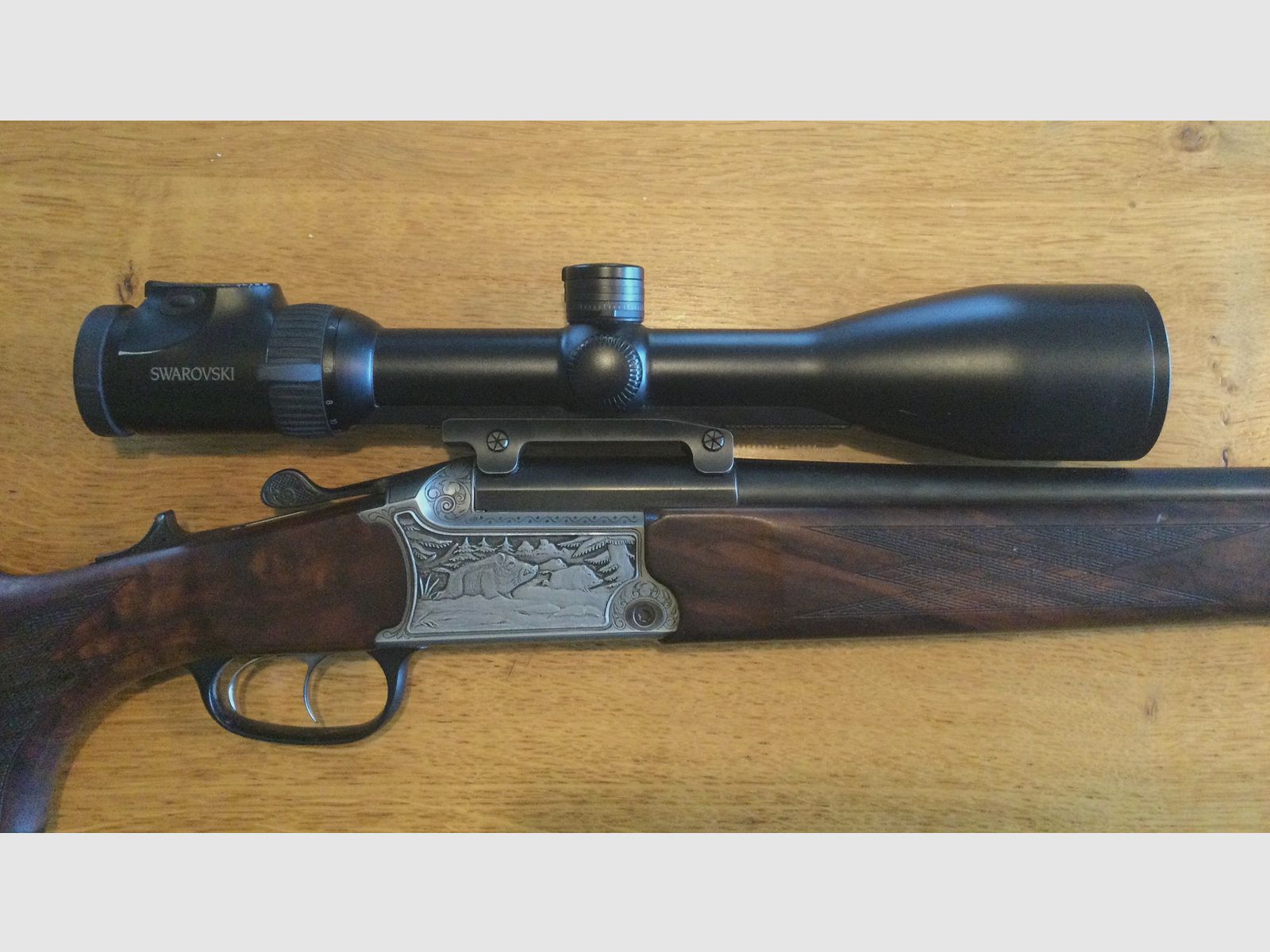Blaser 97 Bergstutzen 6.5x57 R. 8x57 IS links