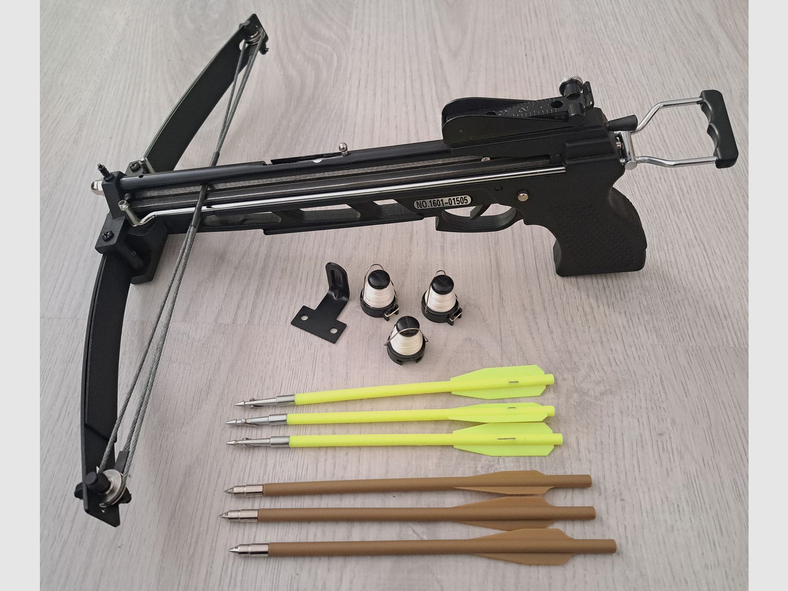 X-Compound Crossfire II 40lbs arco de pistola de metal, imagen 1 de 3