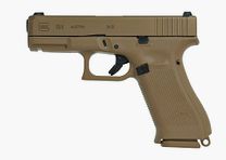 Glock 19X im Kaliber 9mm Luger in Coyote Braun