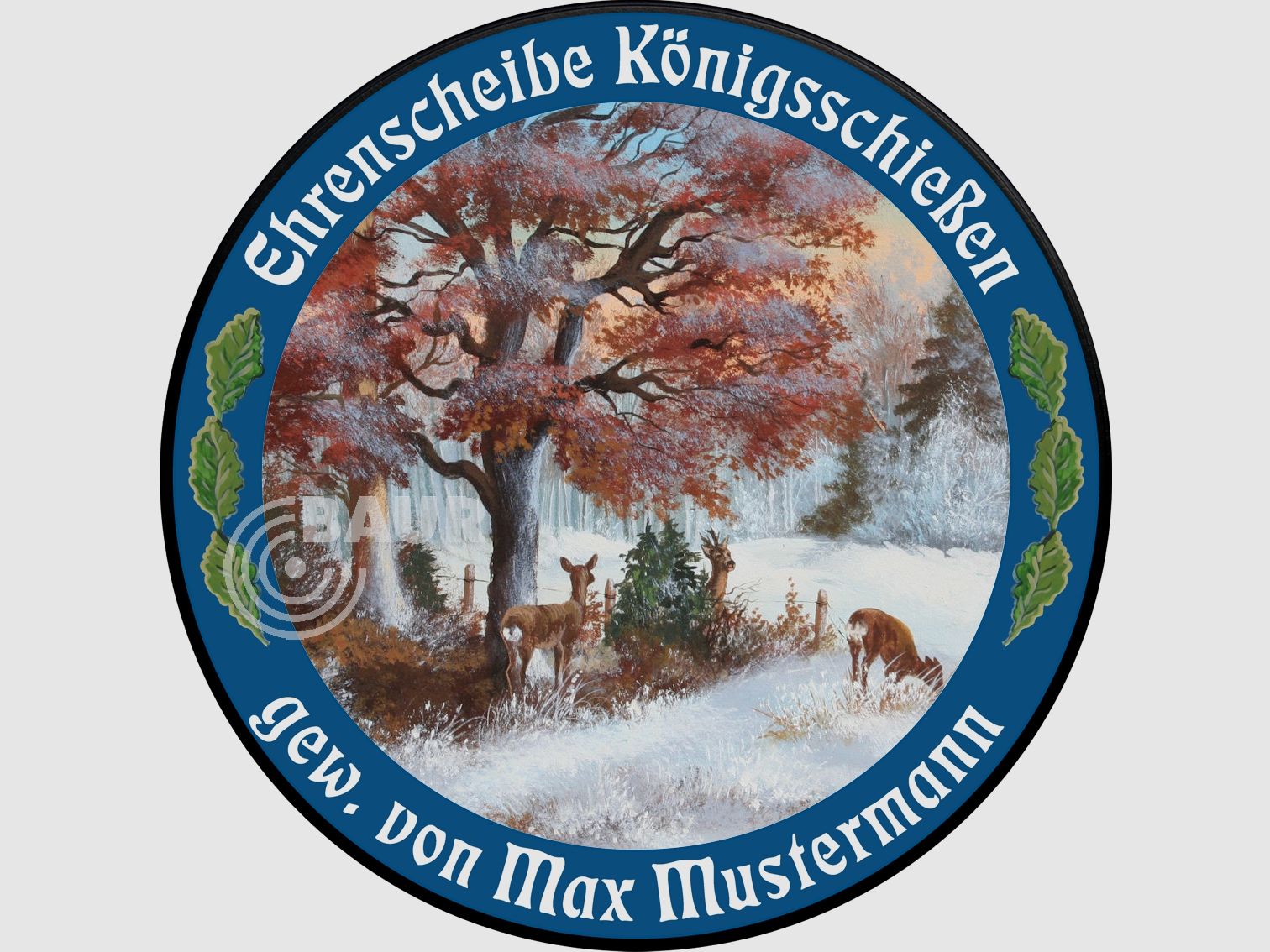 Schützenscheibe ECO-LINE Motiv 193, Bild 3 von 6