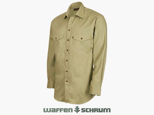 Böcker Hemd Gabardine Grün