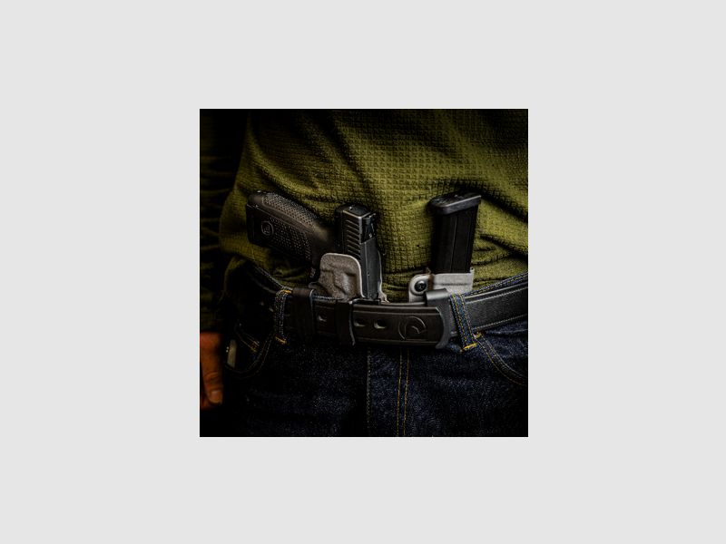 BLACK ARCH HOLSTER - Grtel OPEN-BELT