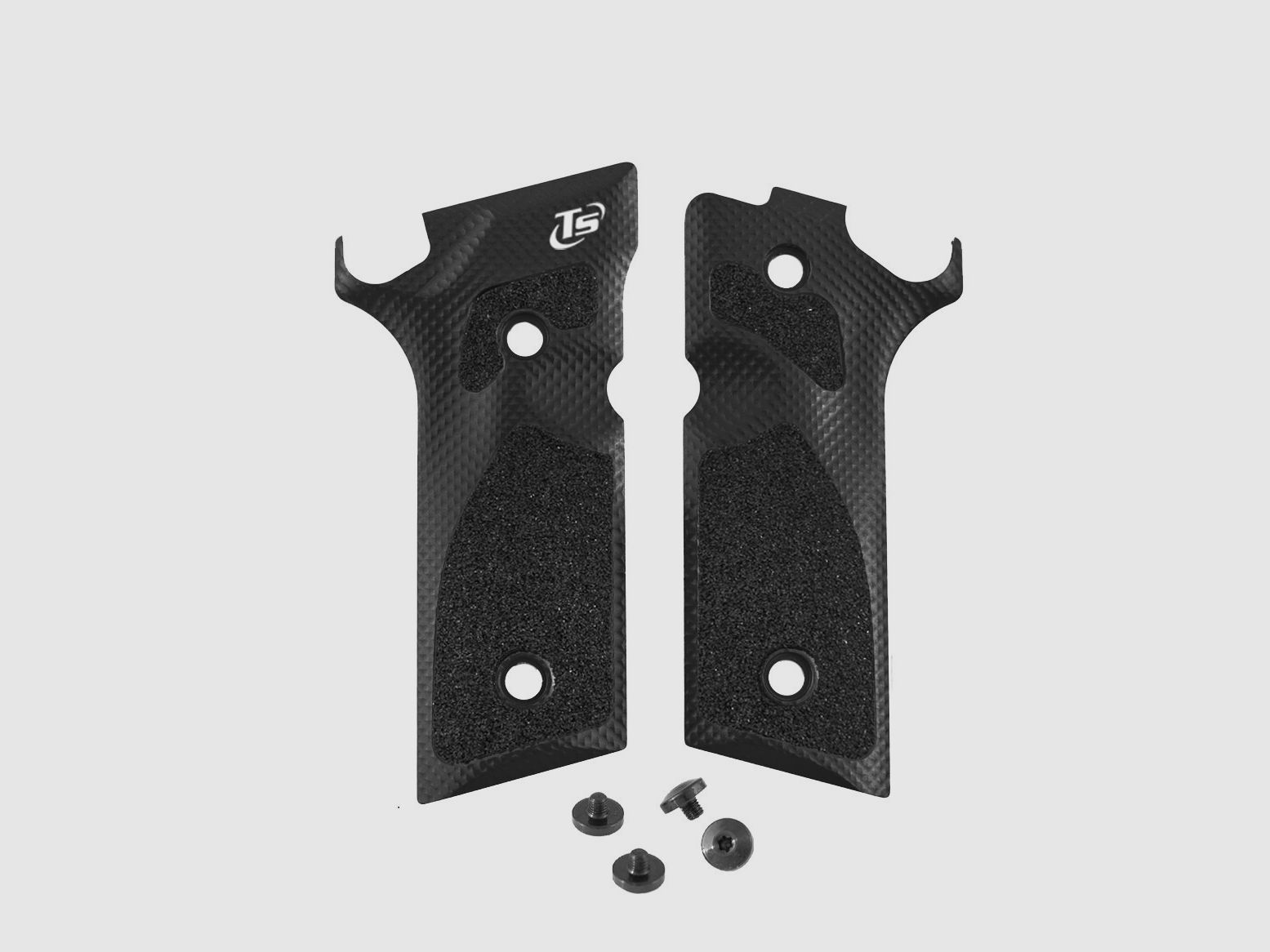 3D-Griffe für Beretta 98 Steel - TONI SYSTEM/3D grips for Beretta 98 Steel - TONI SYSTEM *  ITEM CODE GBSTEEL-BK
