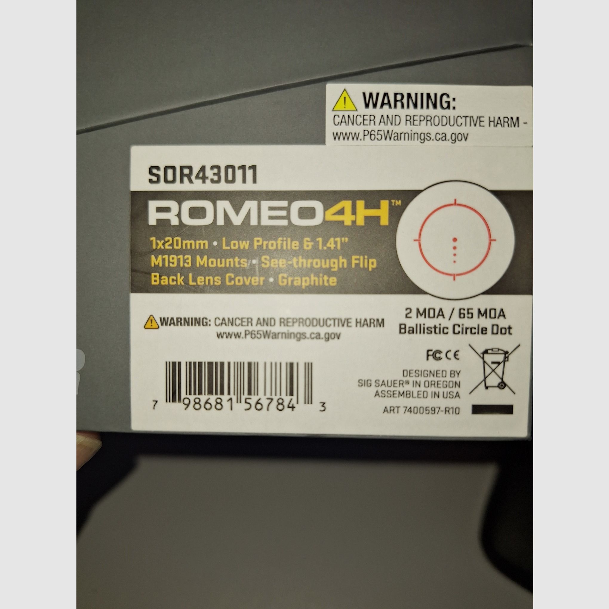 SIGSAUER Romeo 4H - red dot sight
