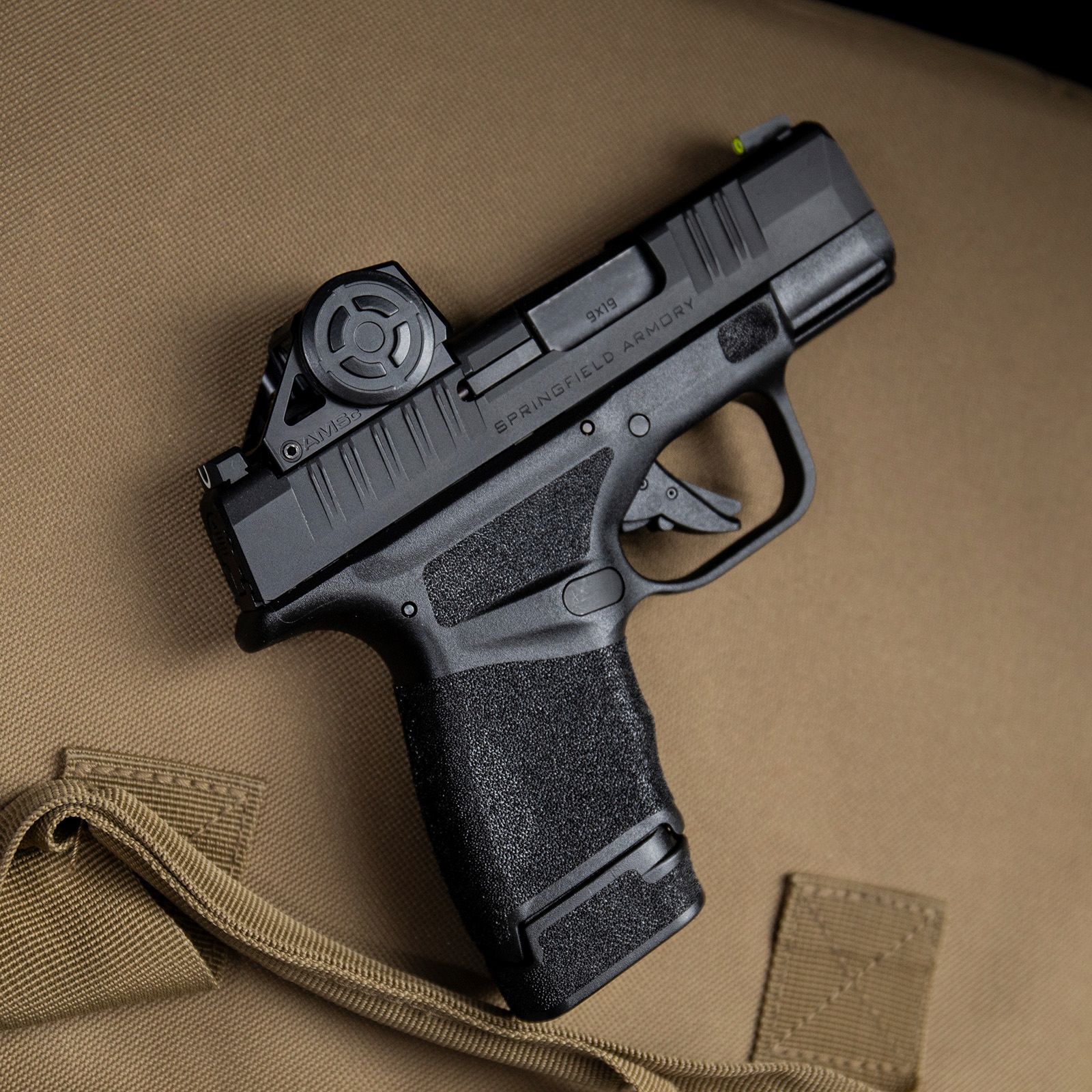 SHIELD Advanced Mini Sight Compact (AMSc) Celownik Czerwony – 8 MOA – Matowy Czarny