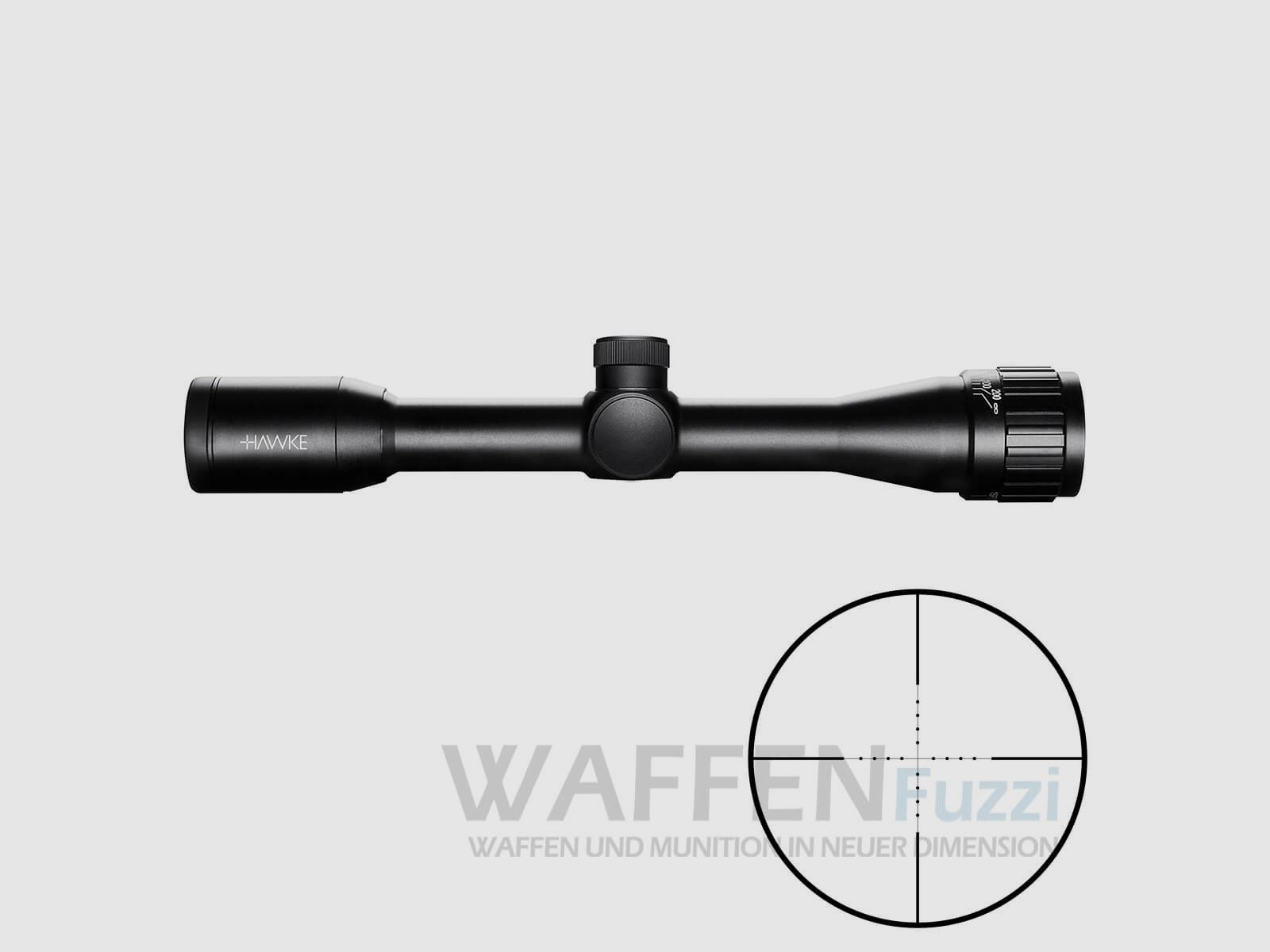 Hawke Vantage 4x32 AO telescopio resistente agli urti e agli urti con parallasse da 9 metri