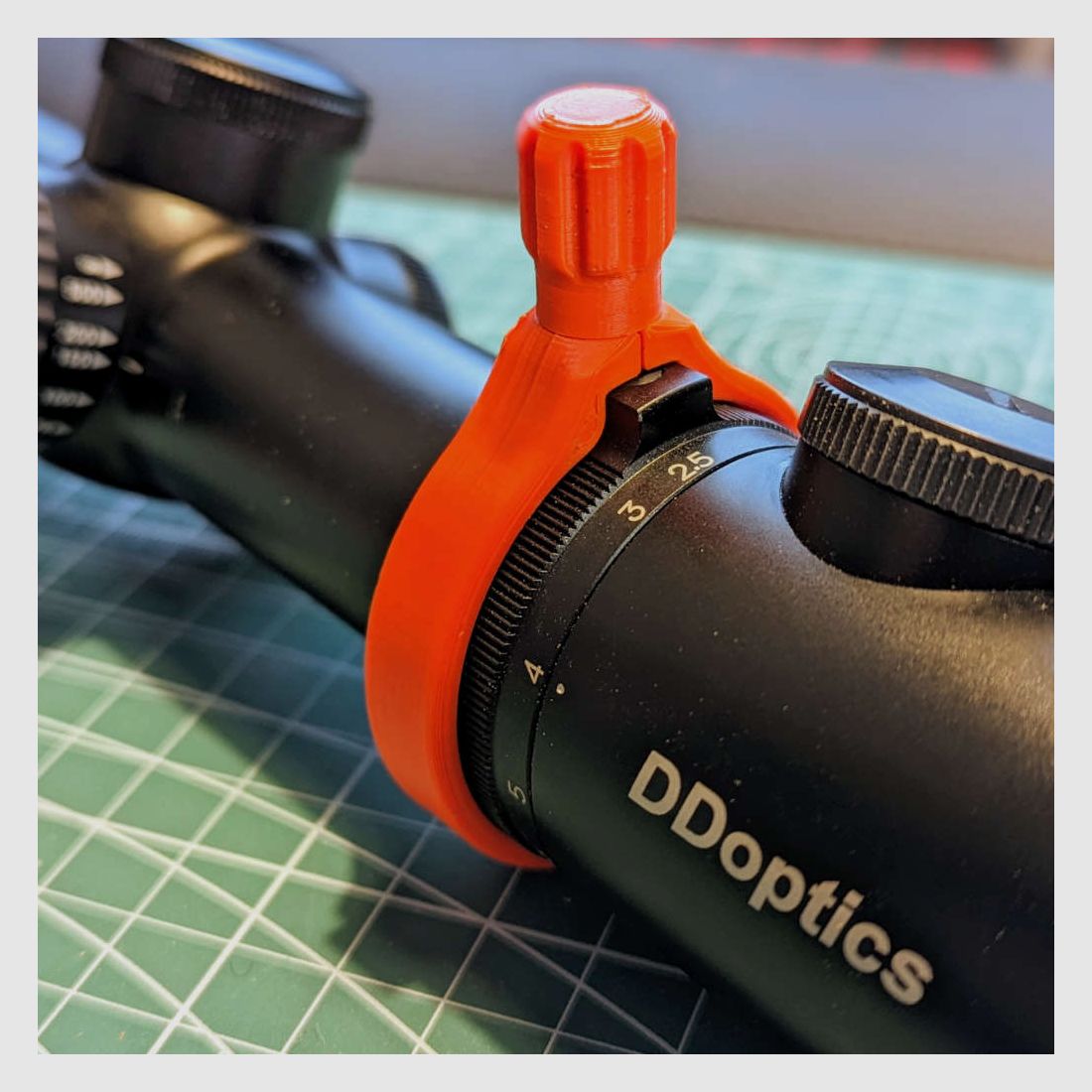 Für DDoptics Gen2: Schnellverstellhebel für Vergrößerungseinstellung der Gen2 Serie