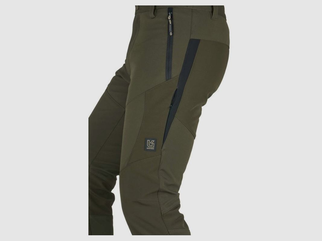 Universelle grüne Softshell-Hose Modell MARMOLADA Art. 92693 326 UNIVERS, Bild 6 von 7